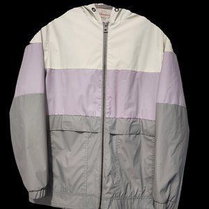 Weatherproof Vintage Woman's‎ Jacket Windbreaker  Lavender Gray Size Small Read